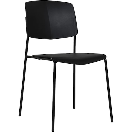 Isl Furnishings Zuho Modern Indoor Outdoor Chair 2, Zuho II - Black, PR CH60DC-2PK-PP01